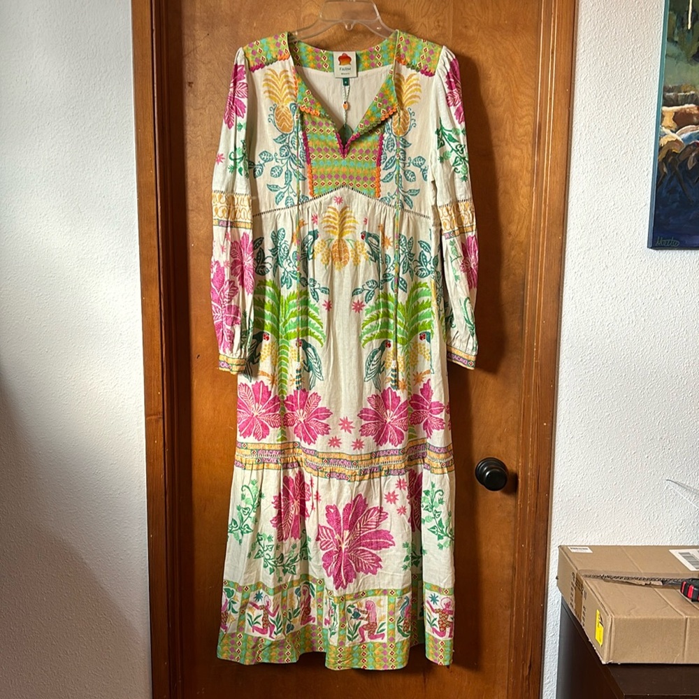 NWT Farm Rio maxi dress